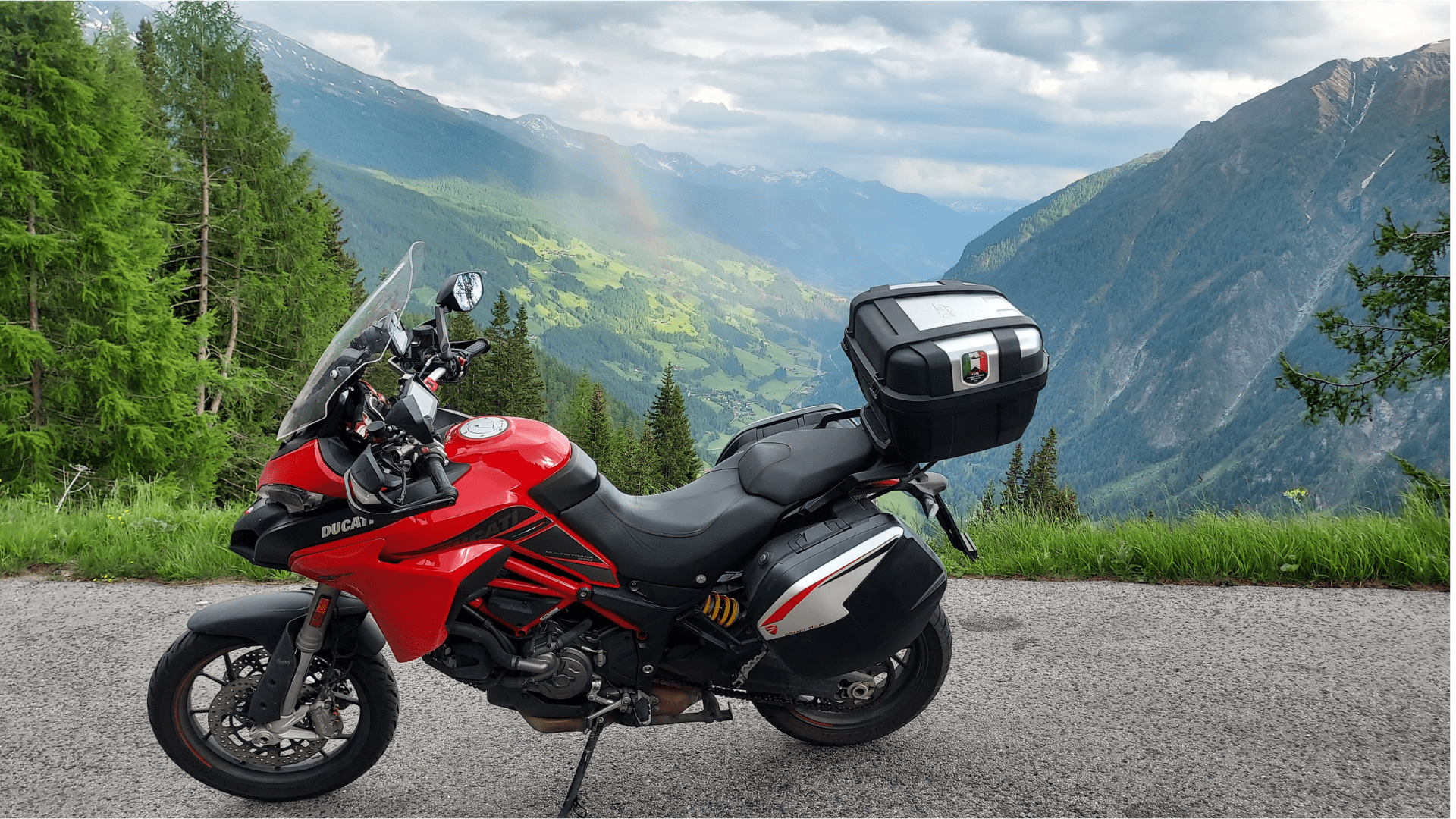 Ruta en moto por Italia hasta el Stelvio